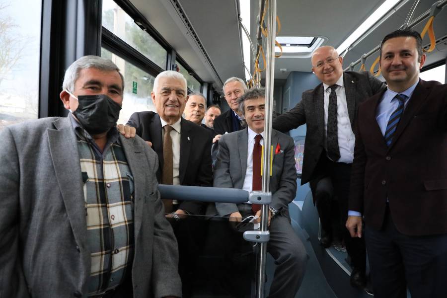 Muğla’nın 90 Yeni Otobüsü Geldi