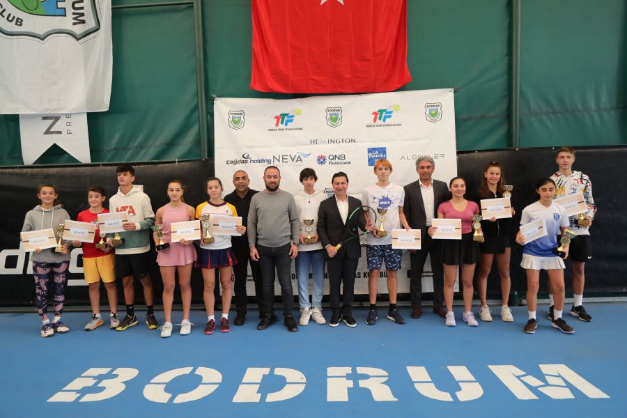Masters Tenis Turnuvası Bodrum’daydı