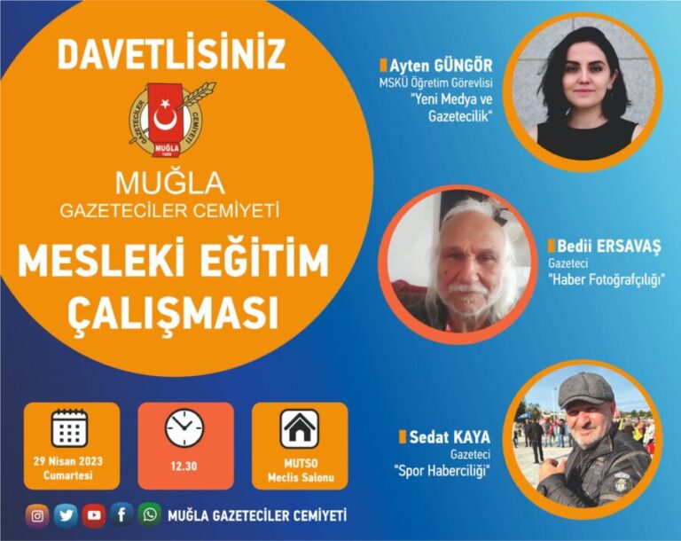 Gazeteciler Cemiyeti’nden Meslek İçi Eğitim