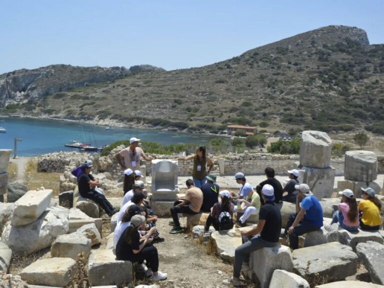 TED Bodrum, Knidos Antik Kentte Kamp Kurdu