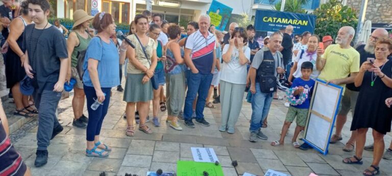 Akbelen’in Gözyaşları Bodrum’a Aktı