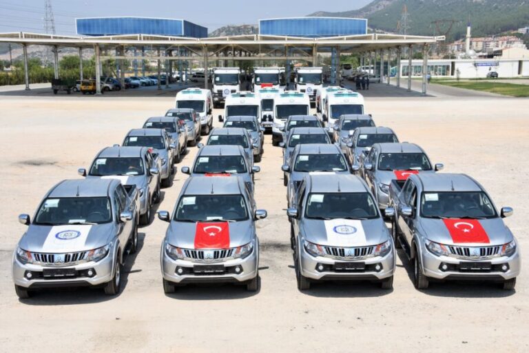 Büyükşehir Araç Filosuna 109 Yeni Araç