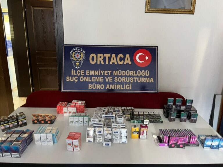 Ortaca’da Kaçak Sigara Operasyonu
