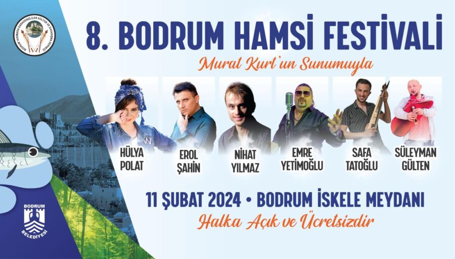 Bodrum’da bu Pazar Hamsi Festivali var