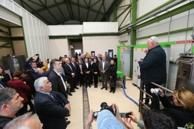 Bafa Zeytinyağı Üretim Tesisi Açıldı