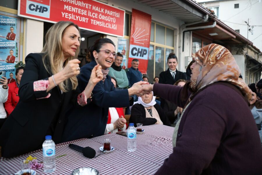 Menteşe CHP’de Kadın Dayanışması