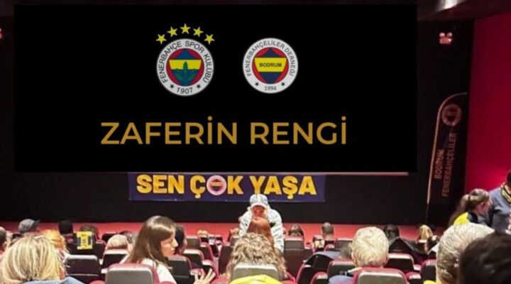 Bodrum’un Fenerbahçelileri Zaferin Rengi’ni İzledi