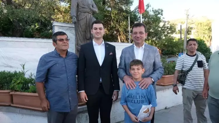 İmamoğlu Bayram Namazını Bodrum’da Kıldı