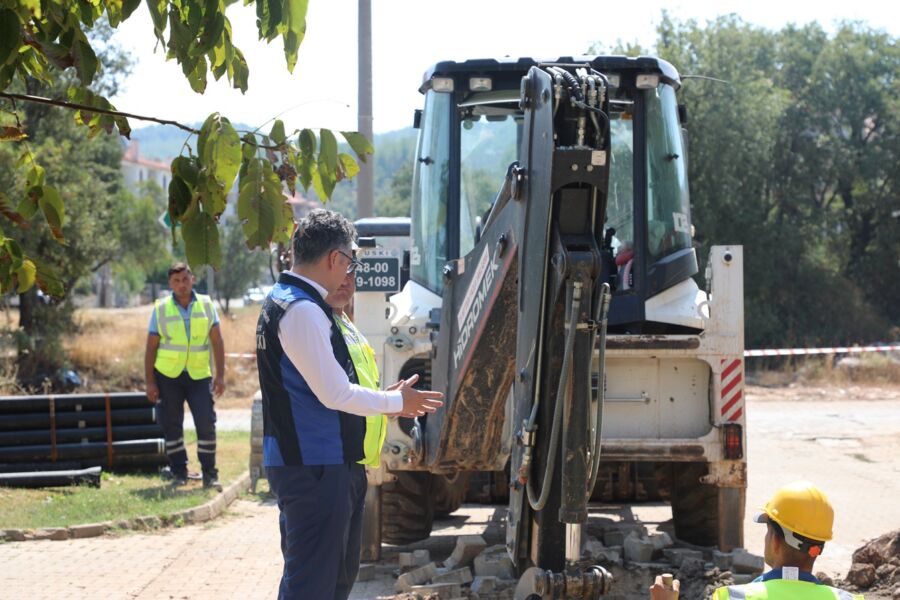 Menteşe, Yeniköy ve Kötekli’de Su Sorunu Çözüldü