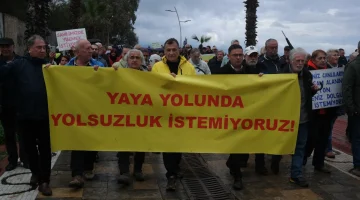 Yolu Kapattılar! İnşaatı ve Kamyonları Durdurdular!