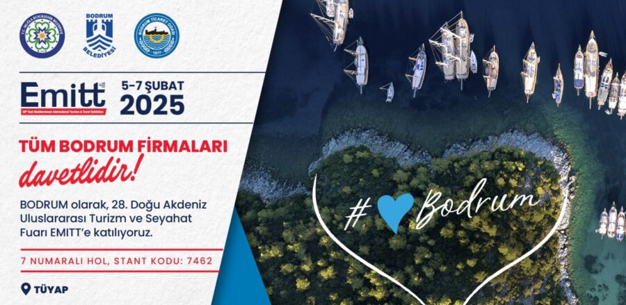 Bodrum, EMITT Turizm Fuarında Yerini Alıyor