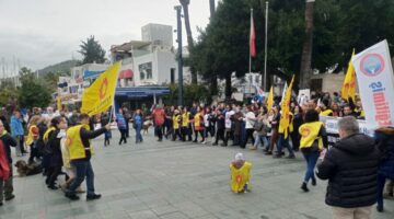 Berkin Elvan, Bodrum’da Eylemdeydi