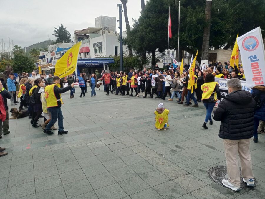 Berkin Elvan, Bodrum’da Eylemdeydi