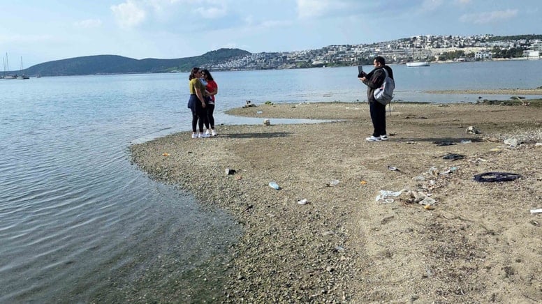 Bodrum’da Endişe Veren Görüntü!