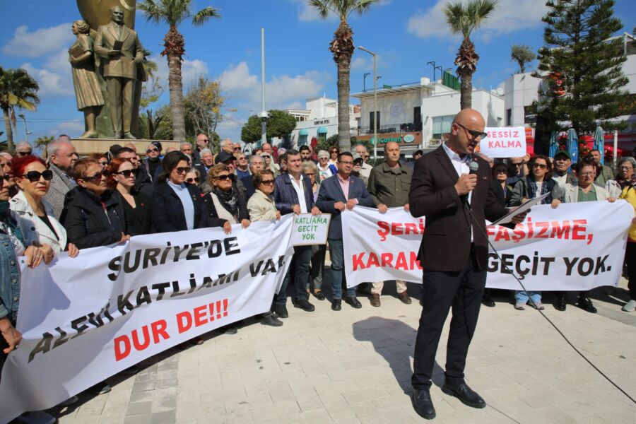 Bodrum CHP’den Suriye’deki katliama tepki