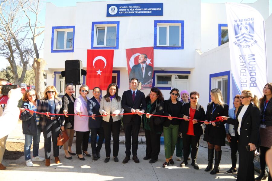 Bodrum’un İlk Kadın Yaşam Merkezi Açıldı