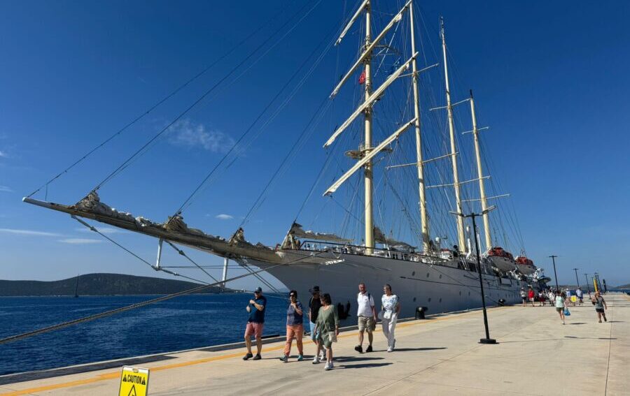 Bodrum Cruise Port, Star Clipper’ı Ağırladı