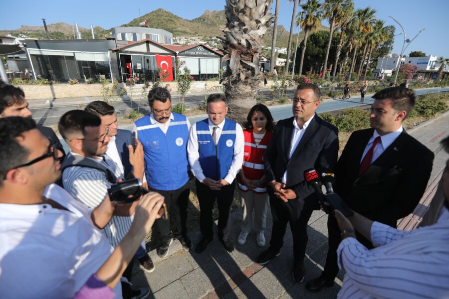 Büyükşehir’in Bodrum’daki 62 Milyon TL’lik Yol Yatırımı Tamamlanıyor