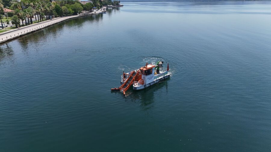 MUĞLA BB-3 isimli Acil Müdahale Teknesi iş başında
