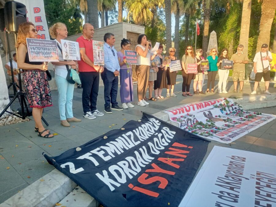 Madımak’ın Külleri Bodrum’a da Savruldu.