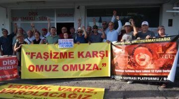 Bodrum, 12 Eylül Darbesini Unutmuyor