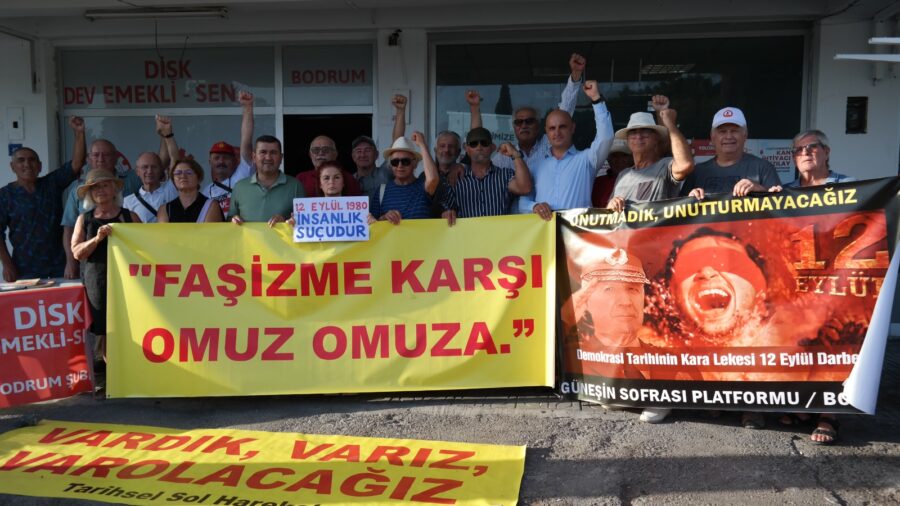 Bodrum, 12 Eylül Darbesini Unutmuyor
