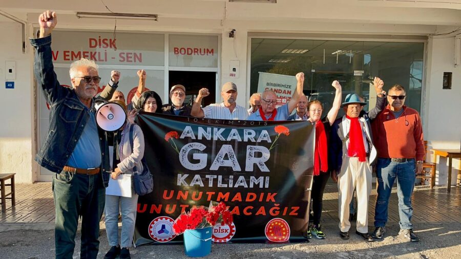 Bodrum 10 Ekim Terör Saldırısını Unutmuyor