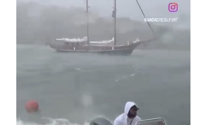 Iasos Etabı’nda fırtına heyecanı!