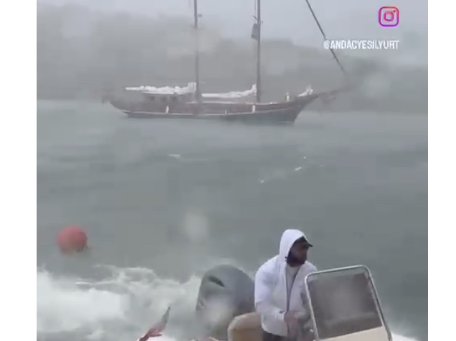 Iasos Etabı’nda fırtına heyecanı!