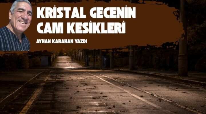 KRİSTAL GECENİN CAM KESİKLERİ