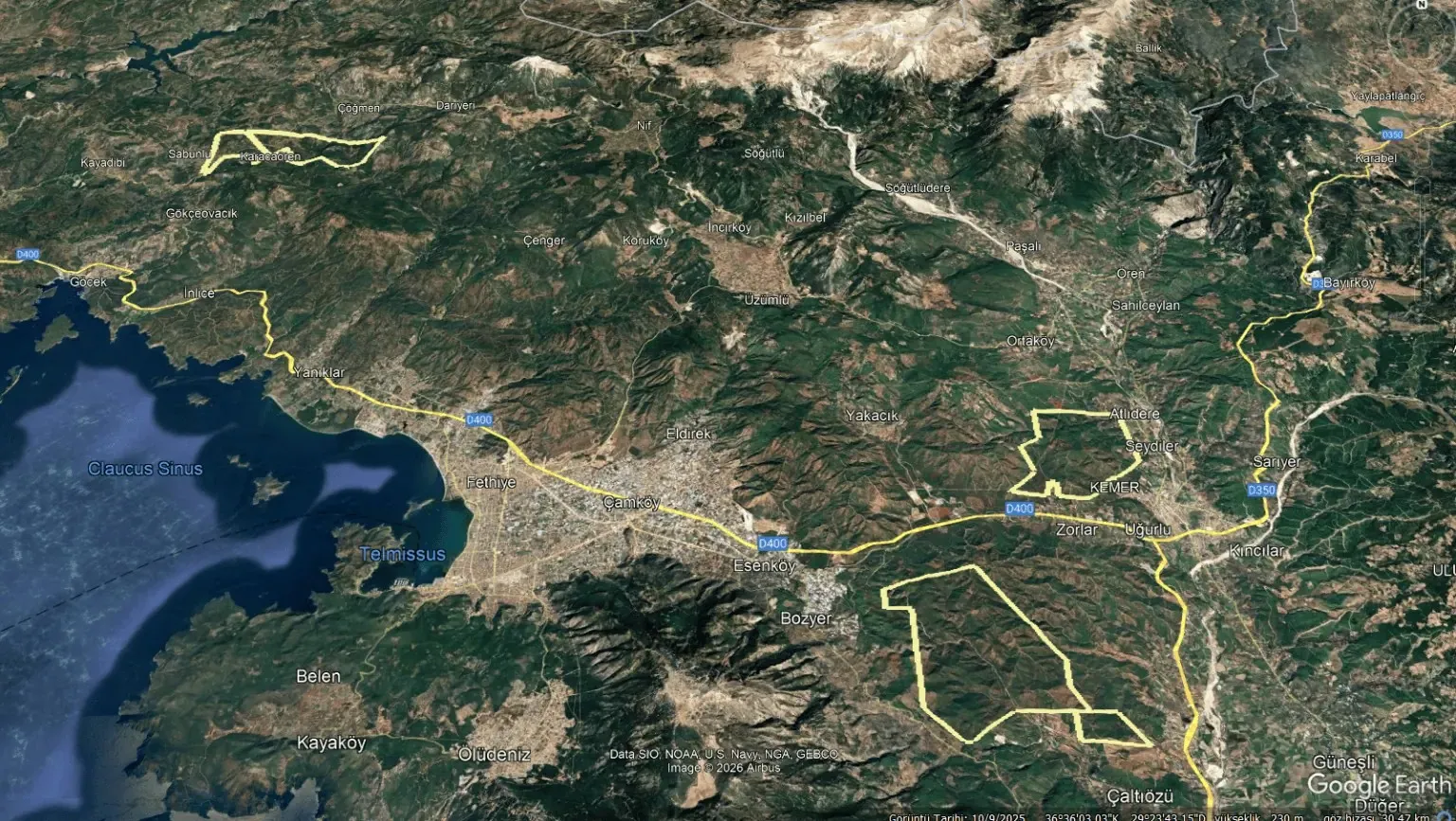 Muğla’da Doğa Alarmı: 4 Bin 450 Hektar Ormanlık Alan Madene Açılıyor