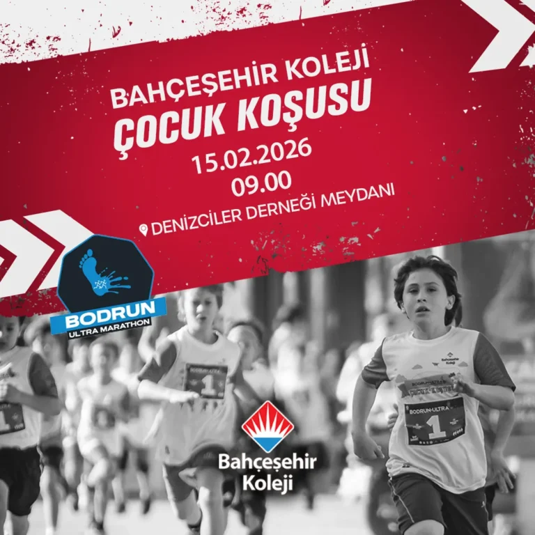 Bahçeşehir Koleji Bodrum Çocuk Koşusu ile BodRun’a renk katacak
