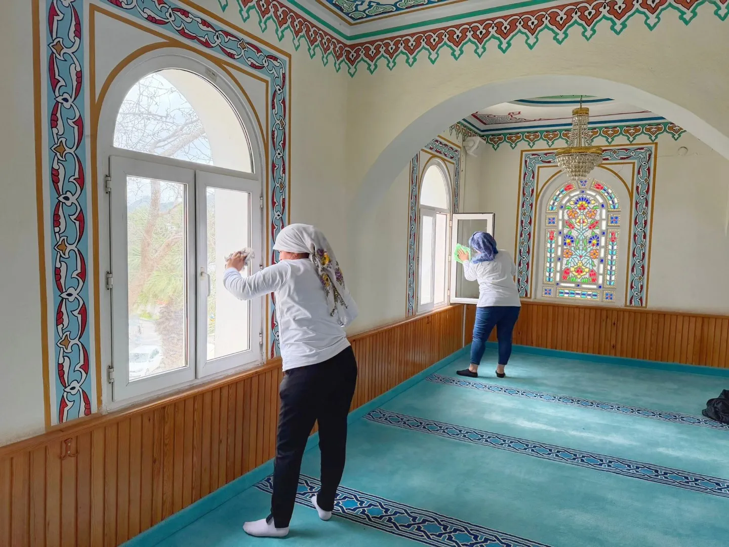 Bodrum Belediyesi’nden Camilerde Ramazan Temizliği