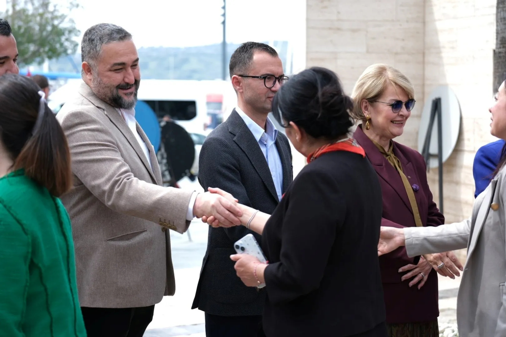 Başkan Tamer Mandalinci Belediye Personeli ile Bayramlaştı