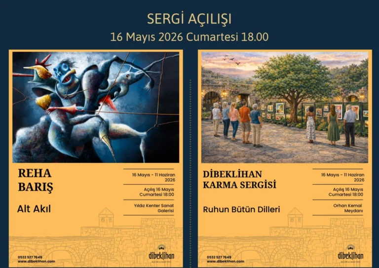 Bodrum’da Ruh ve Bilinçaltını Buluşması: Dibeklihan’da İki Yeni Sergi!