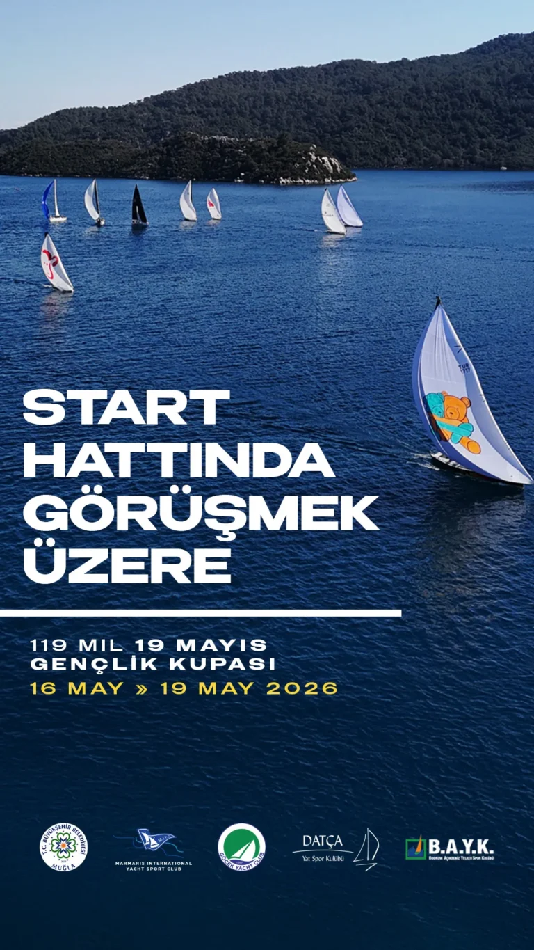 Bodrum’dan Marmaris’e 119 millik yelken yarışı: 19 Mayıs Gençlik Kupası başlıyor