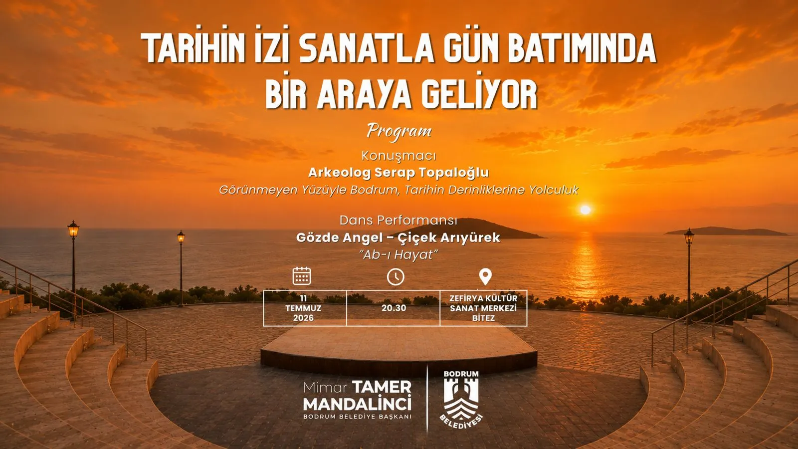 Bodrum’da Kültür Dolu Yaz Akşamları Başlıyor