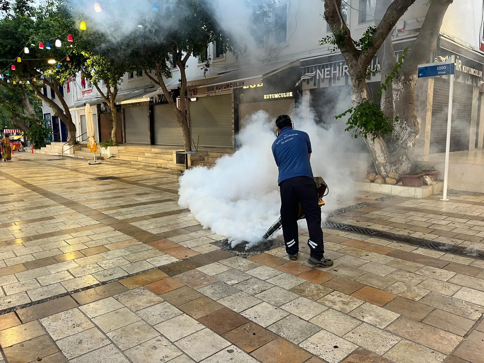 Çarşı Mahallesi’nde Yürürken Derin Bir Nefes Alın! 1 Carsi Mahallesinde Mazgal Temizligi ve Ilaclama Calismasi 7