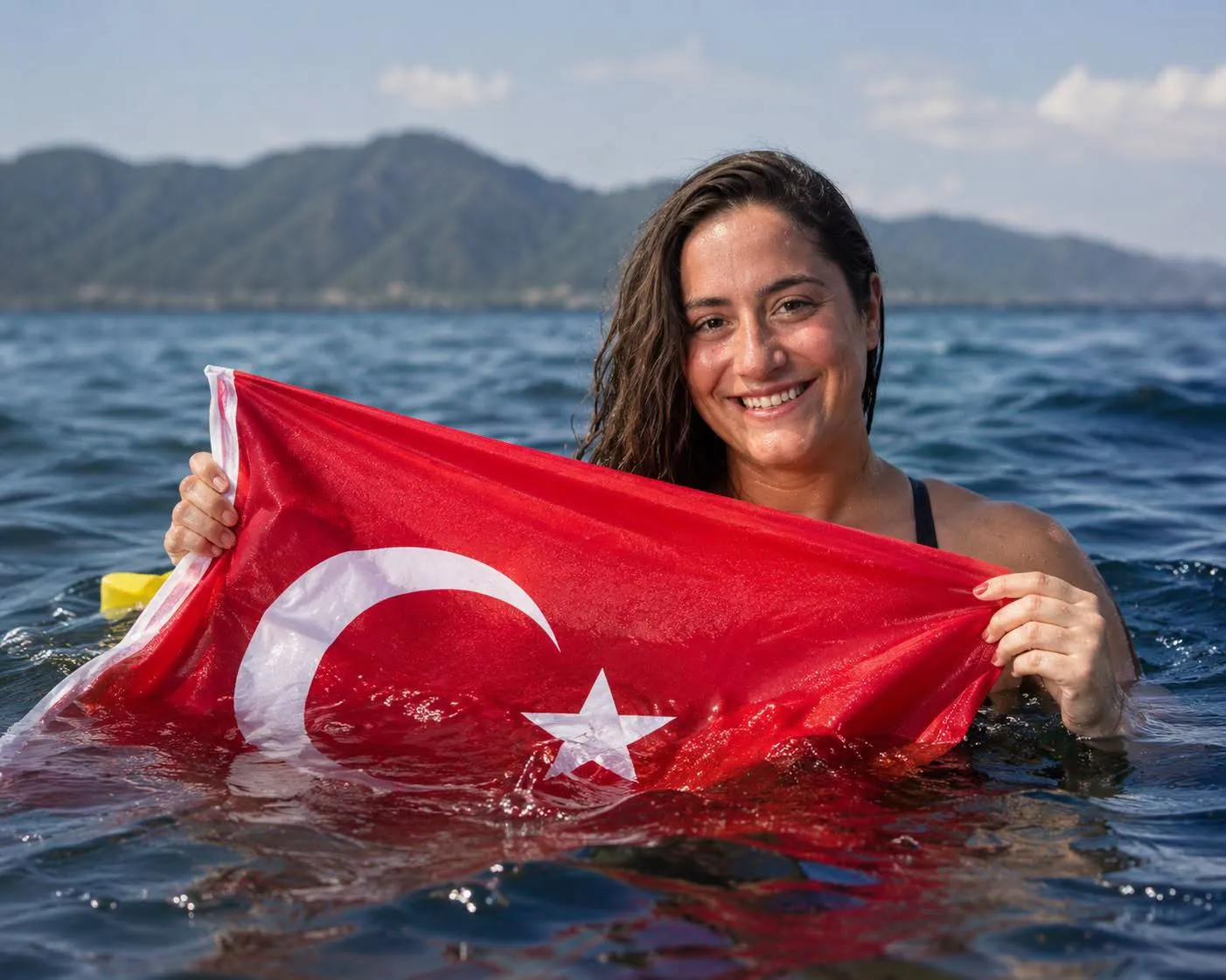 Bodrumlu Aysu Türkoğlu Tsugaru Kanalı’nı Geçti: Türkiye’nin Gururu Oldu