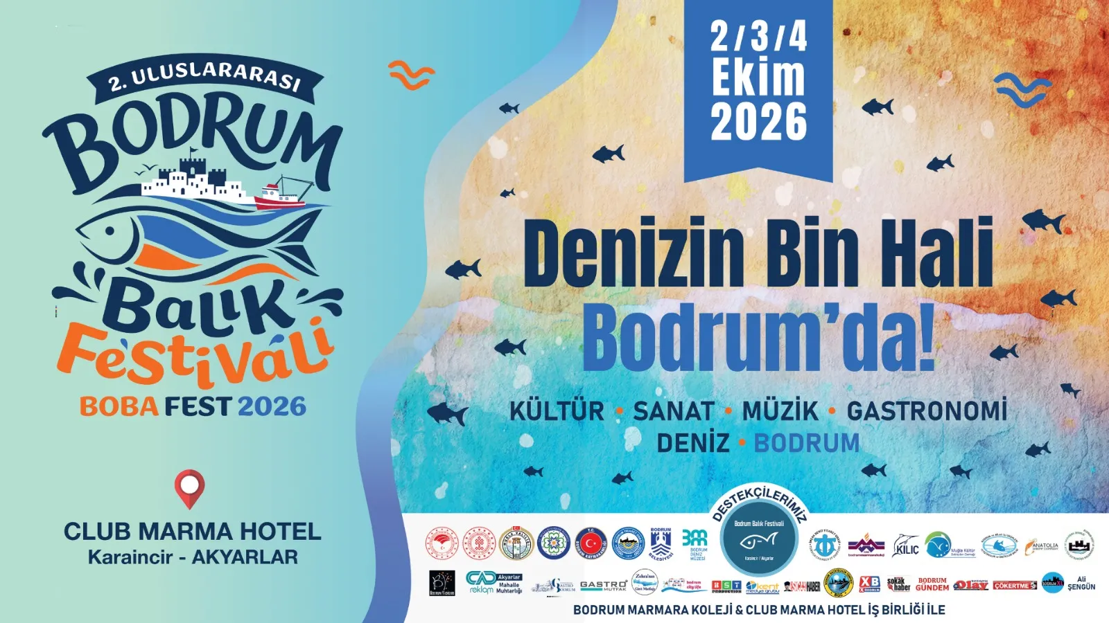 Bodrum Balık Festivali’ne bir gün yetmedi: Bu yıl üç gün sürecek!