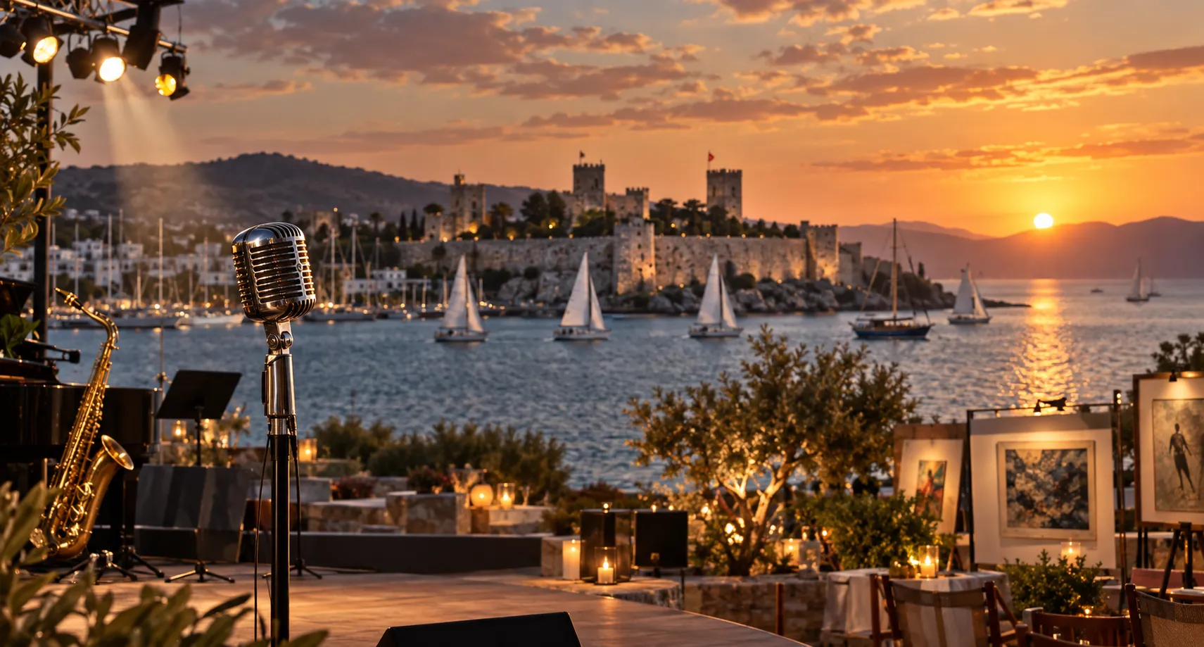 Bodrum’da ‘Sarı Yaz’ Rüzgarı: Eylül Ayı Etkinlikleriyle Sanat ve Müziğe Doyacaksınız