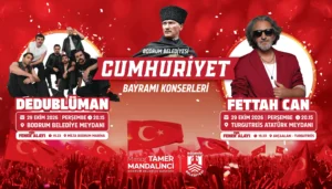 Bodrum’da 103. Yıl Gururu: 29 Ekim Cumhuriyet Bayramı Etkinlikleri