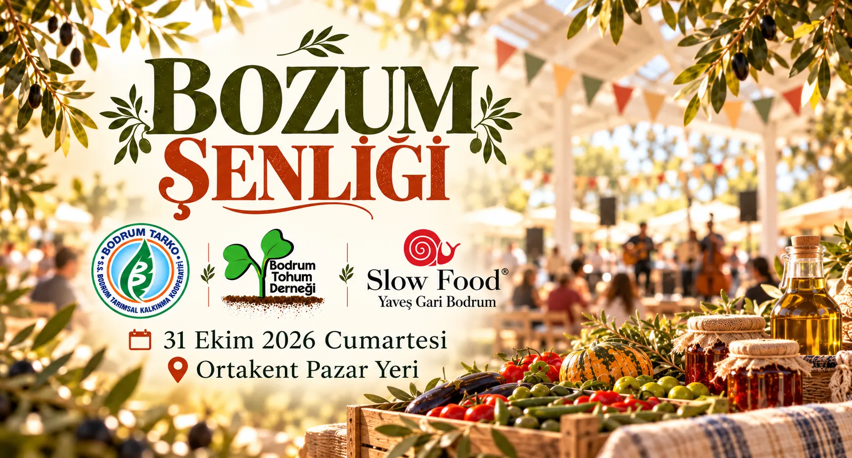 Bodrum’un Tarımsal Kimliğine Sahip Çıkan Buluşma: Ortakent Bozum Şenliği Kapılarını Açıyor