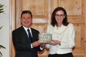 Muğla ve Londra Arasında Yeni Dönem: Aras İngiliz Büyükelçi Anderson’ı Ağırladı