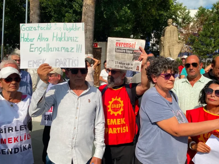 Bodrum’dan Sansüre ve Tutuklamalara Karşı Yükselen Çığlık: “Gazetecilik Suç Değildir!”